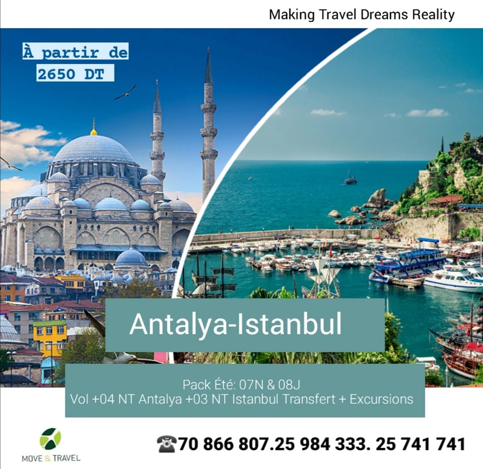 Antalya & Istanbul été 2022